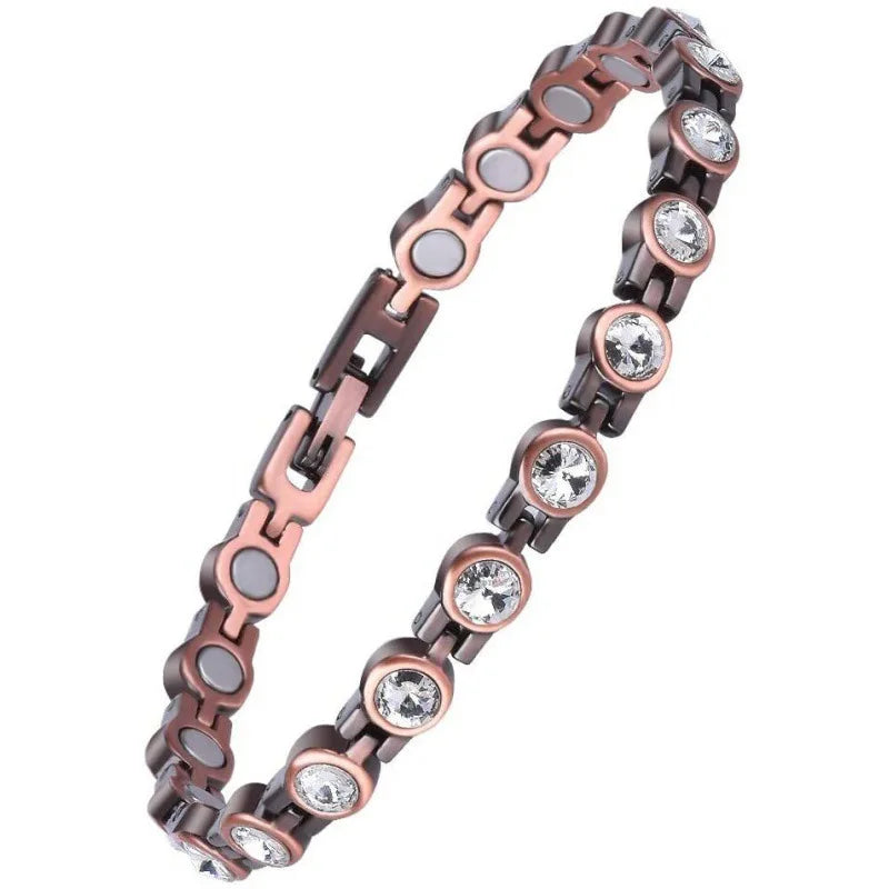 Weight Loss Energy Magnets Jewelry Trendy Women Jewelry Slimming Bangle Bracelets Twisted Magnetic Therapy Bracelet Health Care