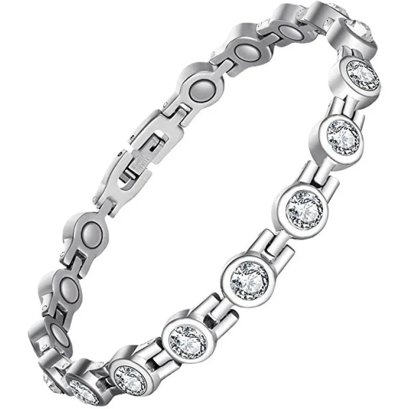 Weight Loss Energy Magnets Jewelry Trendy Women Jewelry Slimming Bangle Bracelets Twisted Magnetic Therapy Bracelet Health Care
