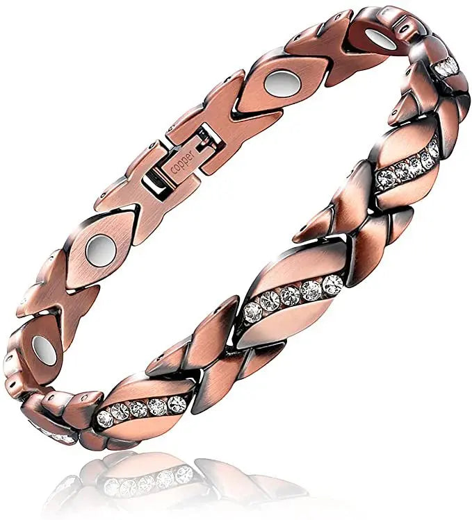 Weight Loss Energy Magnets Jewelry Trendy Women Jewelry Slimming Bangle Bracelets Twisted Magnetic Therapy Bracelet Health Care