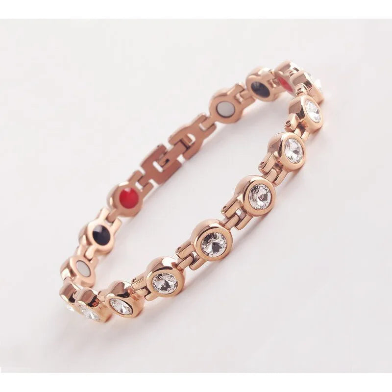 Weight Loss Energy Magnets Jewelry Trendy Women Jewelry Slimming Bangle Bracelets Twisted Magnetic Therapy Bracelet Health Care
