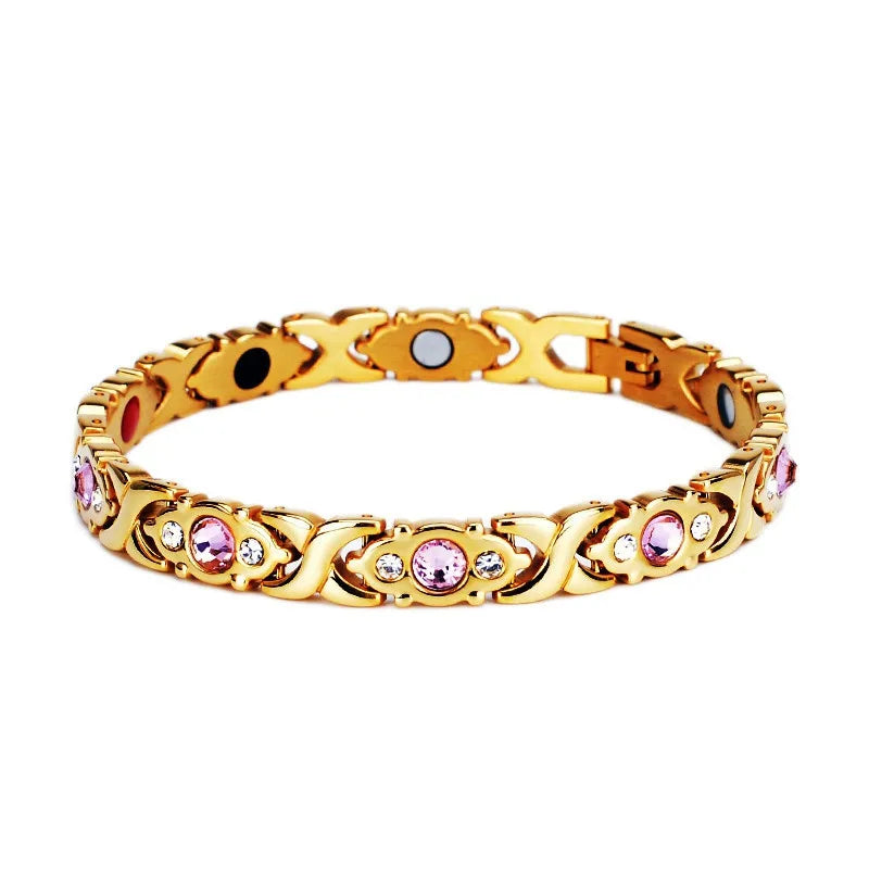Weight Loss Energy Magnets Jewelry Trendy Women Jewelry Slimming Bangle Bracelets Twisted Magnetic Therapy Bracelet Health Care